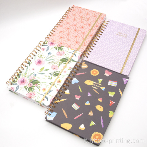 Scuola A5 Kraft Paper Diary Spiral Notebook
